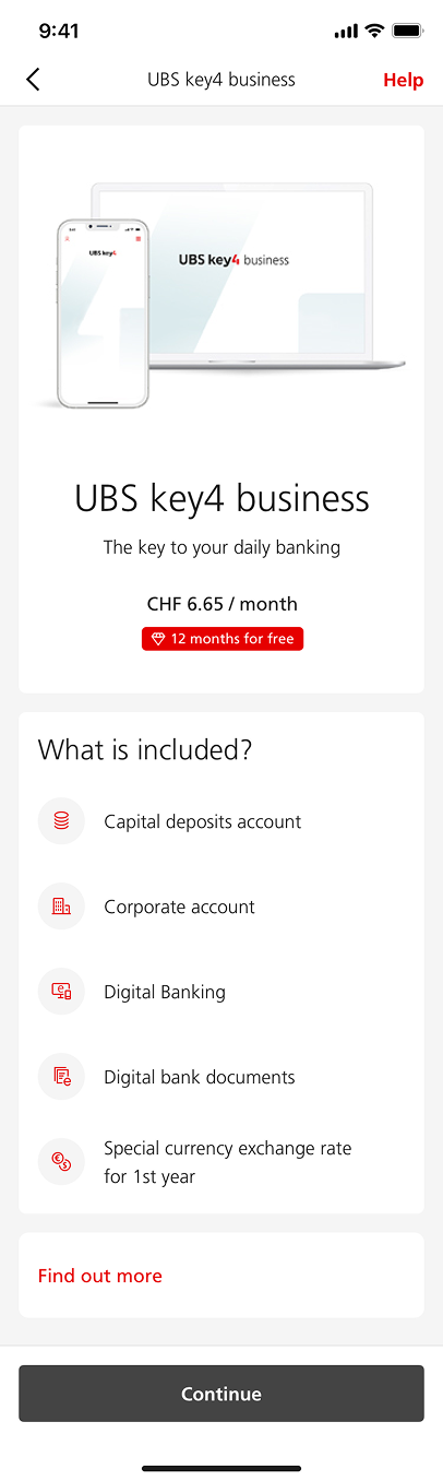 Product details page